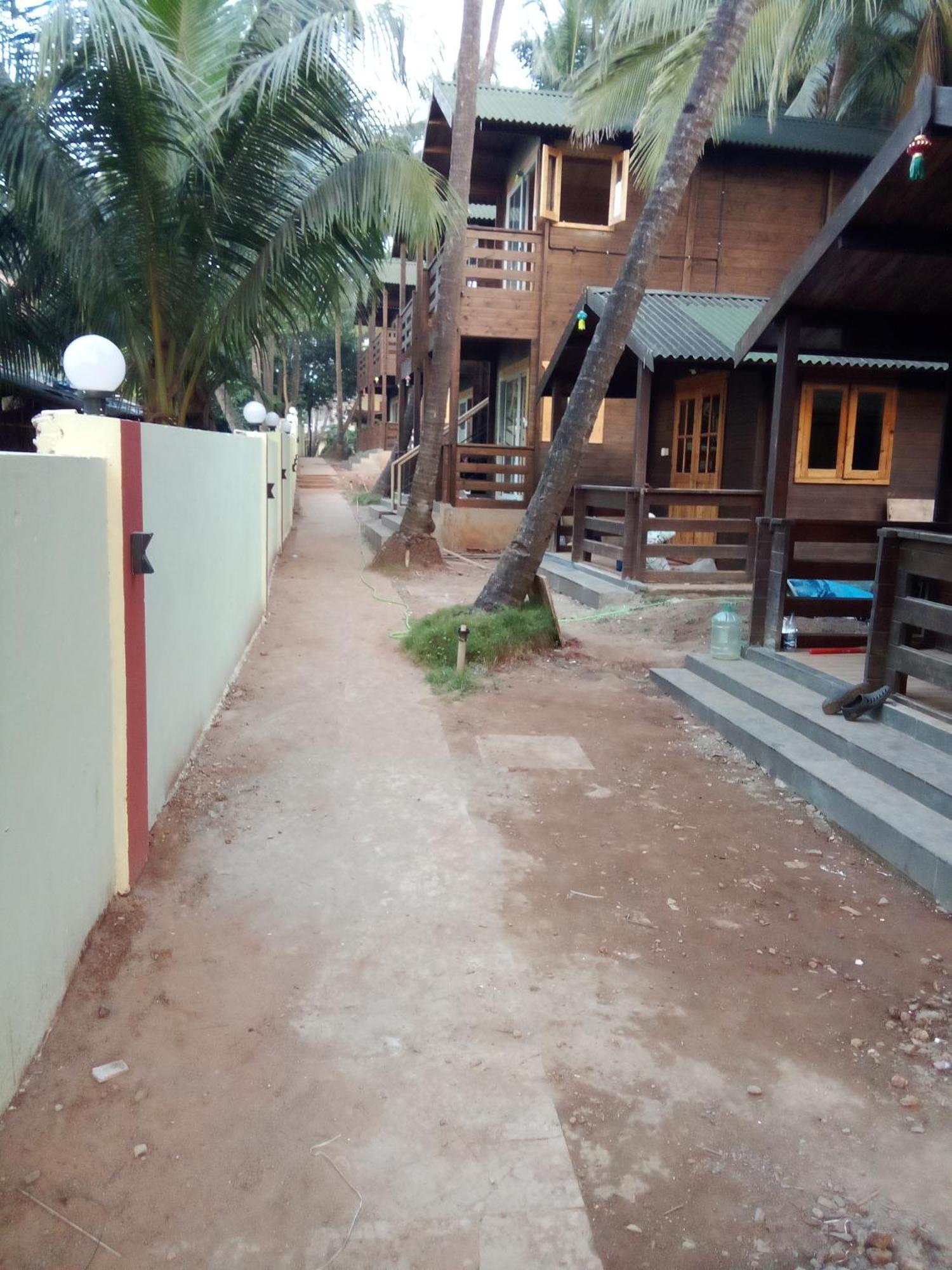 Hotel The Cool Huts Ashvem Beach Esterno foto